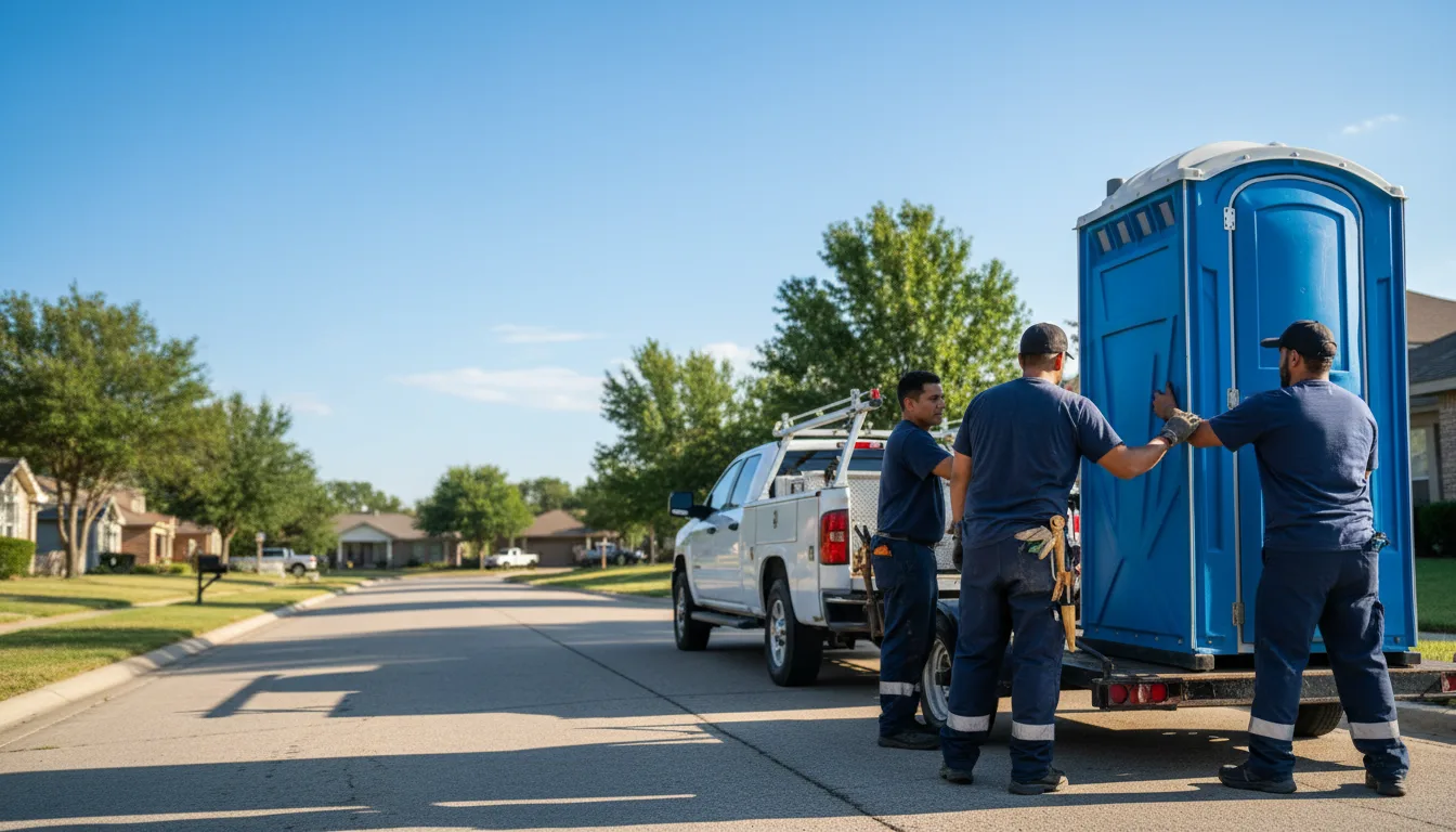 Portable Toilet Rental in Bullard, TX near me